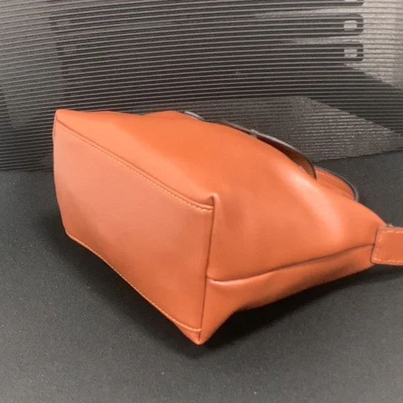 Longchamp Mini Le Pliage Leather Top Handle Bag - Picture 5 of 8